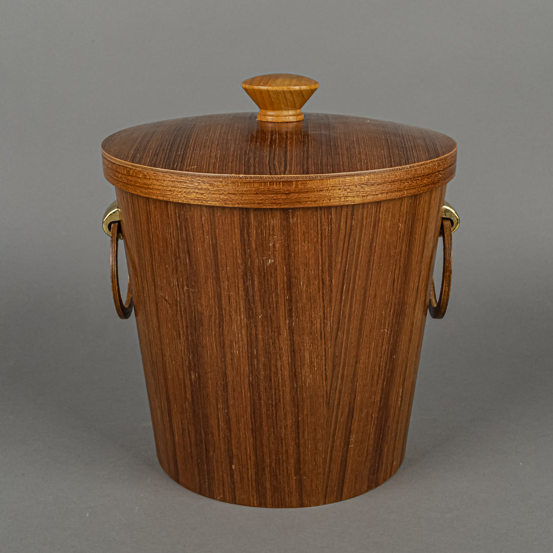 KMC Teak Lidded Ice Bucket