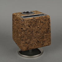 Vintage PARK SHERMAN CO Bulletin Cube Cork Desk Organizer