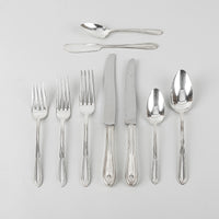 ROGERS & BROS Ladyship Silverplate Flatware 8 Place Settings Plus Extras