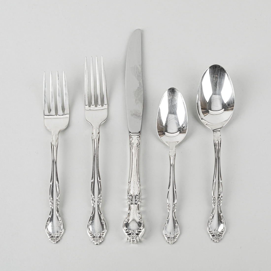 COMMUNITY Affection Silverplate Flatware 10 Place Settings