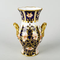 ROYAL CROWN DERBY Imari 6299 Two Handled Vase 1547