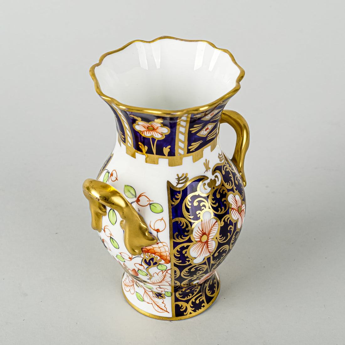 ROYAL CROWN DERBY Imari 6299 Two Handled Vase 1547