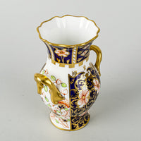 ROYAL CROWN DERBY Imari 6299 Two Handled Vase 1547