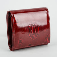CARTIER Crimson"Happy Birthday" Wallet