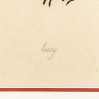 Lucy Qinnuayuak (Cape Dorset 1915-1982) "Birds Defending Nest"