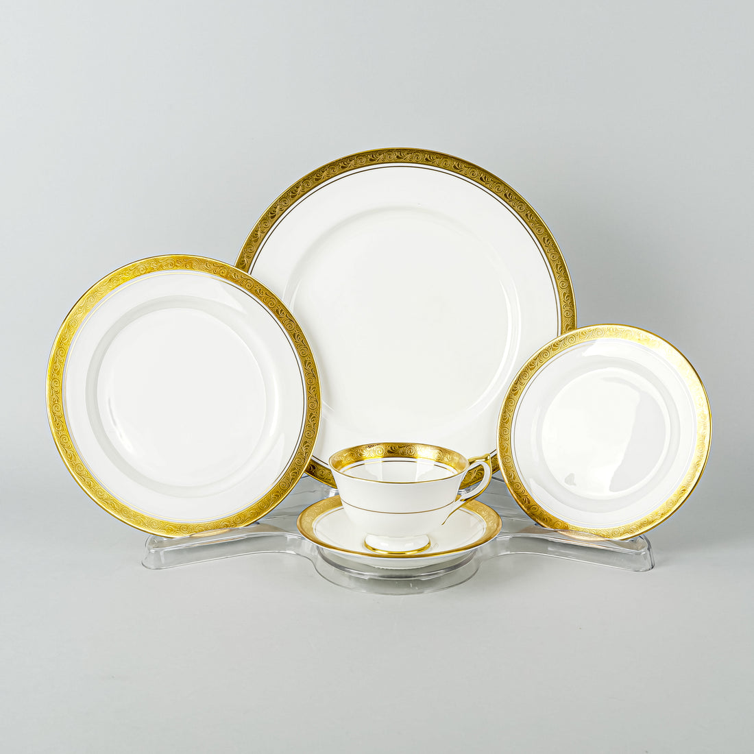AYNSLEY Argosy 8360 Smooth Edge 19 Pieces