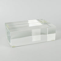 Solid Glass Display Riser
