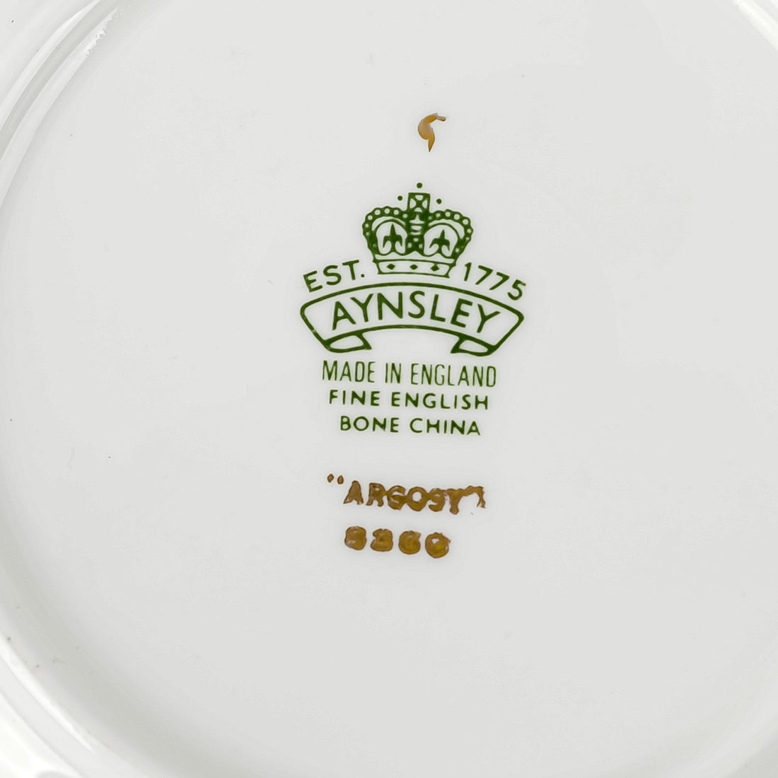 AYNSLEY Argosy 8360 Smooth Edge Nappies Set Of 6