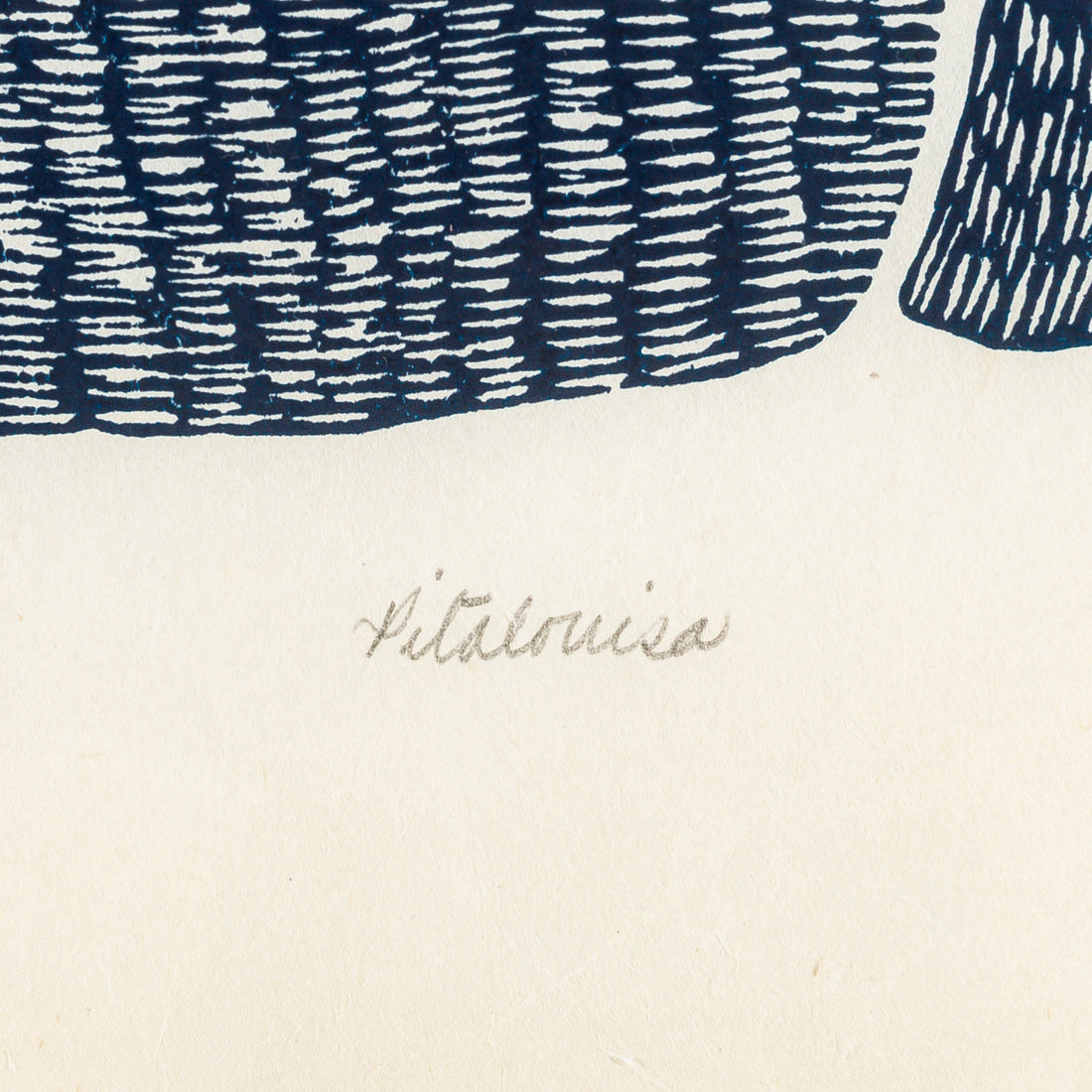 Pitalouisa (Inuit, Cape Dorset, 20th C) "Ptarmigans a Dream"