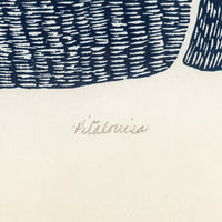 Pitalouisa (Inuit, Cape Dorset, 20th C) "Ptarmigans a Dream"