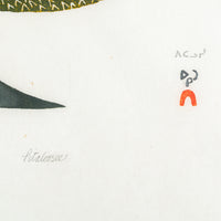 Pitaloosie Saila (Cape Dorset 1942-2021) "Kigavik"