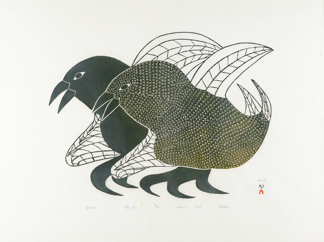 Pitaloosie Saila (Cape Dorset 1942-2021) "Kigavik"