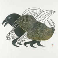 Pitaloosie Saila (Cape Dorset 1942-2021) "Kigavik"