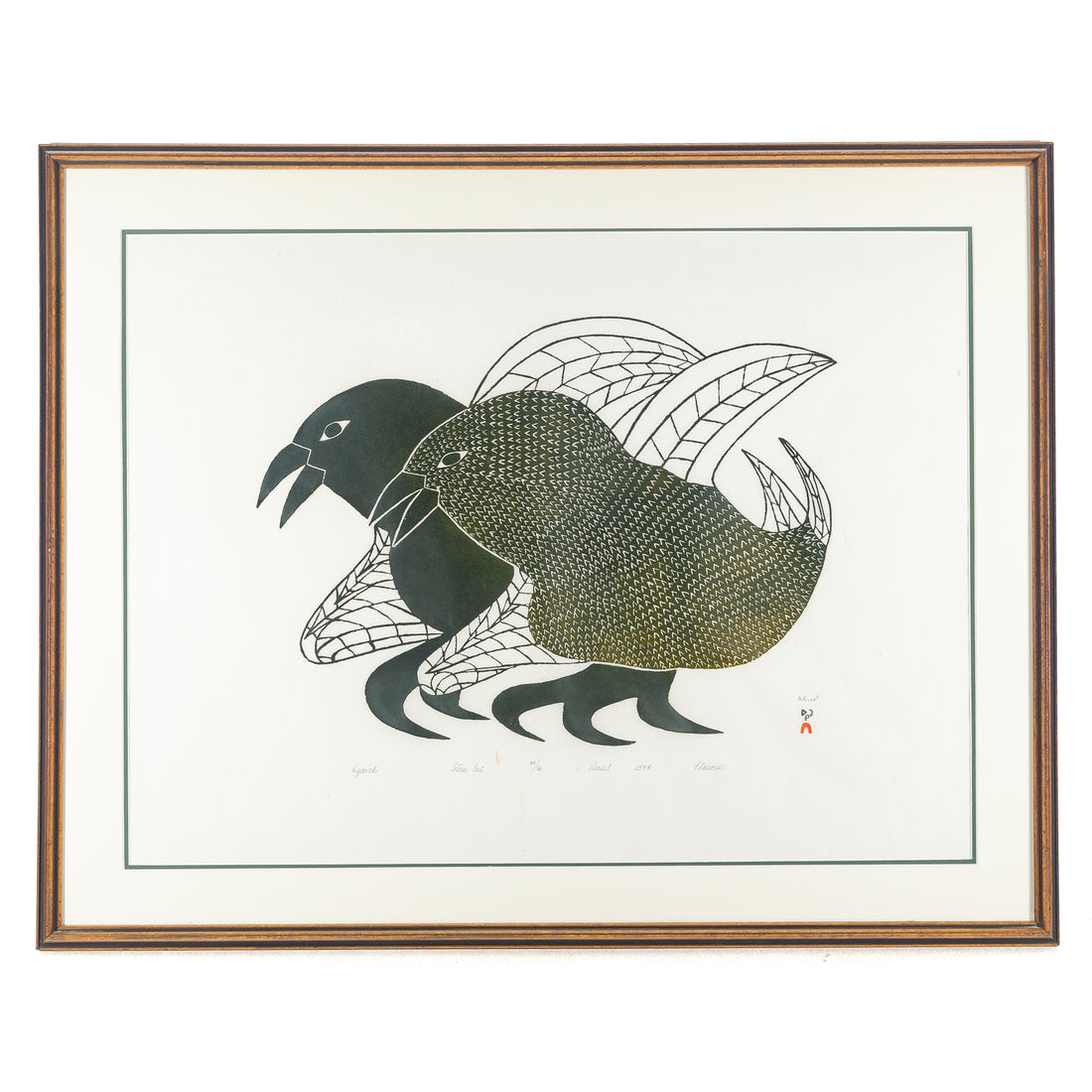 Pitaloosie Saila (Cape Dorset 1942-2021) "Kigavik"