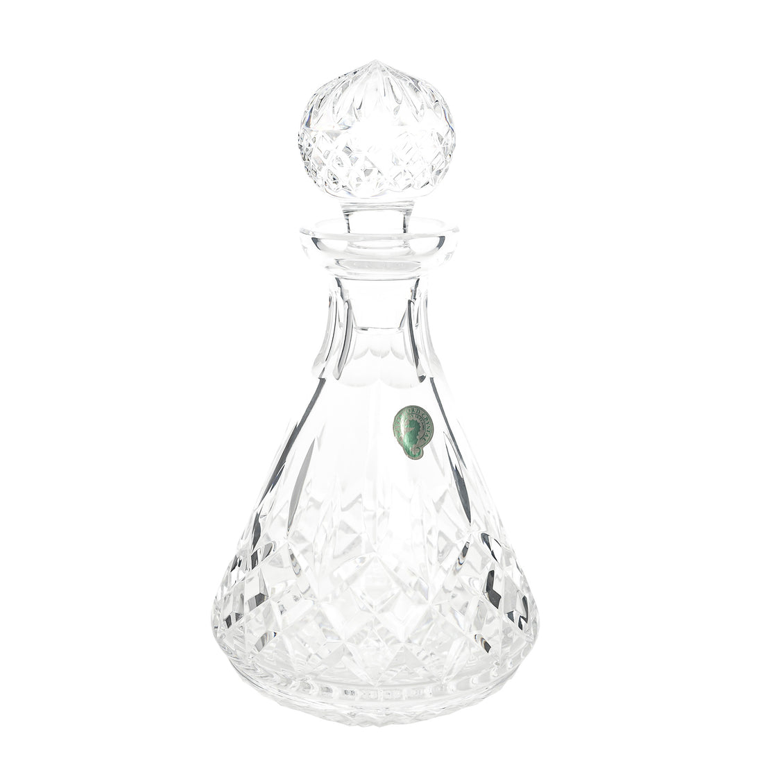 WATERFORD Lismore Roly Poly Decanter & Ball Stopper