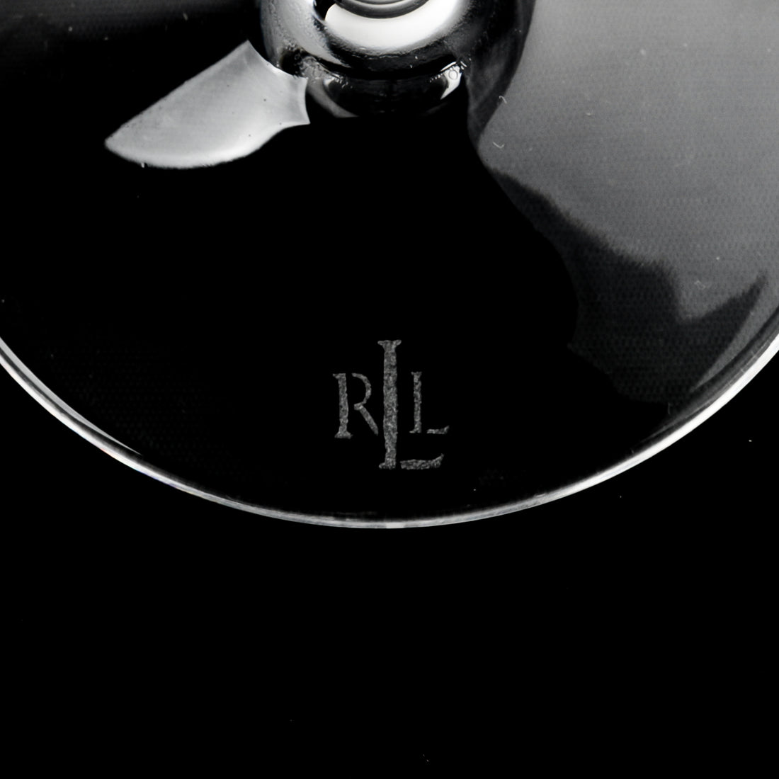 RALPH LAUREN Royalton Crystal Champagne Flutes Set of 4