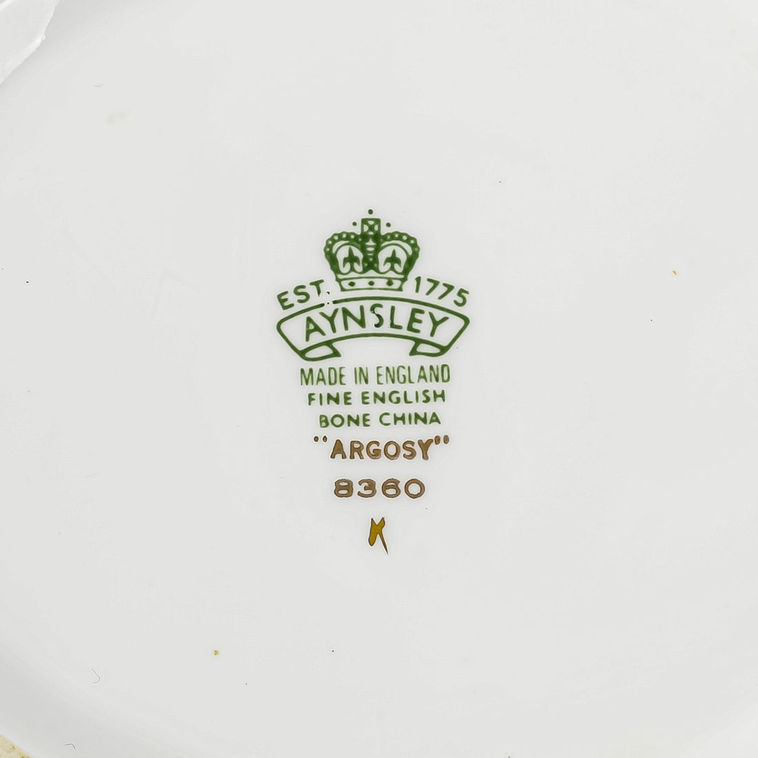 AYNSLEY Argosy 8360 Tea Service 5 Pieces