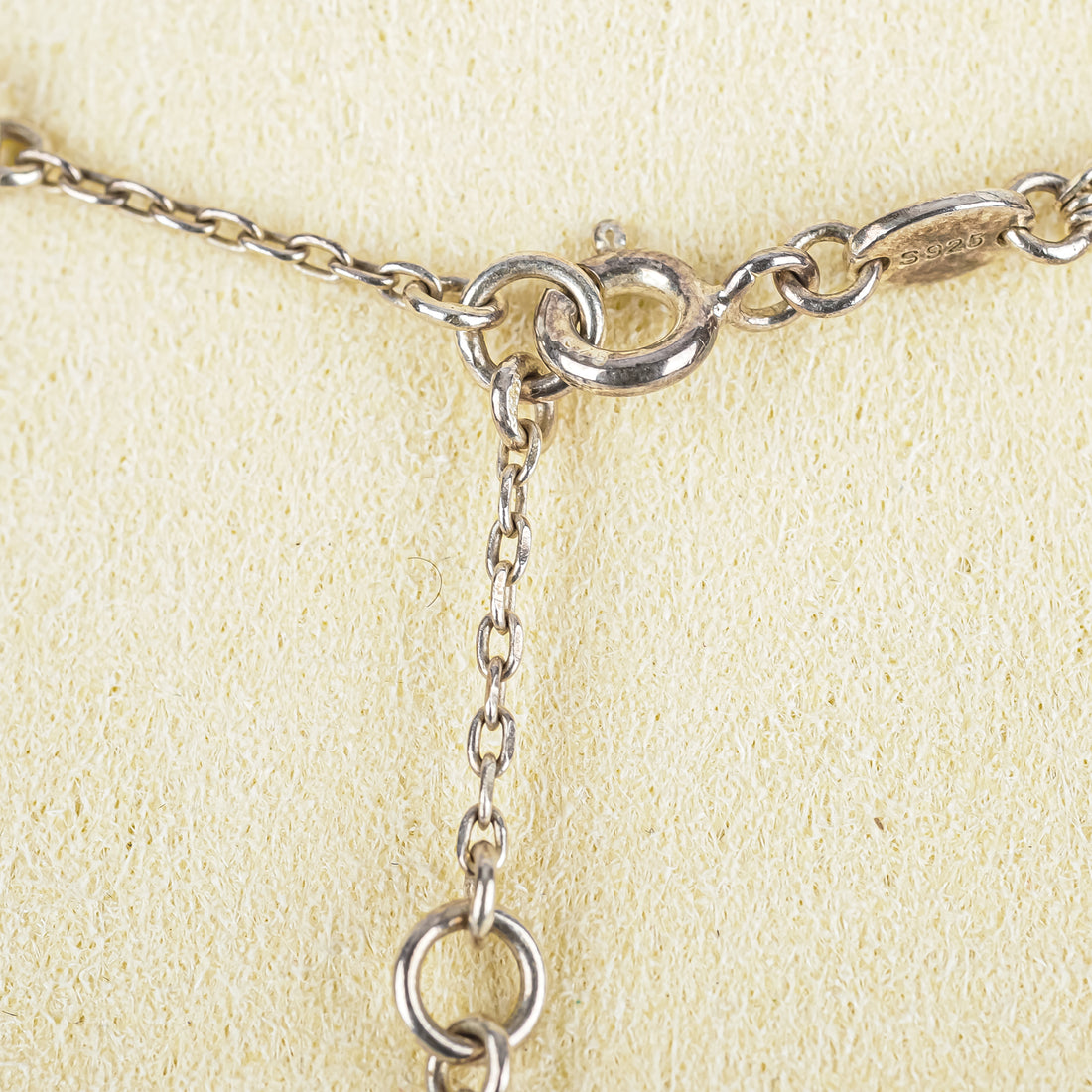 LINKS OF LONDON Sterling Silver Multi-Chain Quartz And Skull Pendant Necklace