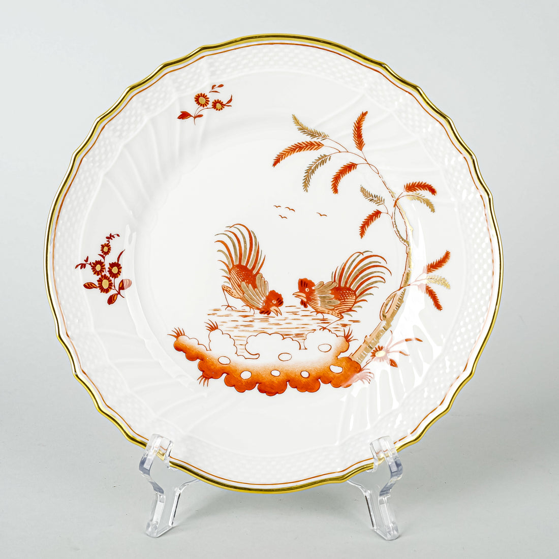 RICHARD GINORI Sienna Rust Bread And Butter Plates Set Of 4