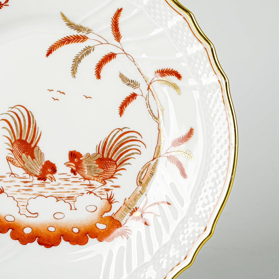 RICHARD GINORI Sienna Rust Bread And Butter Plates Set Of 4