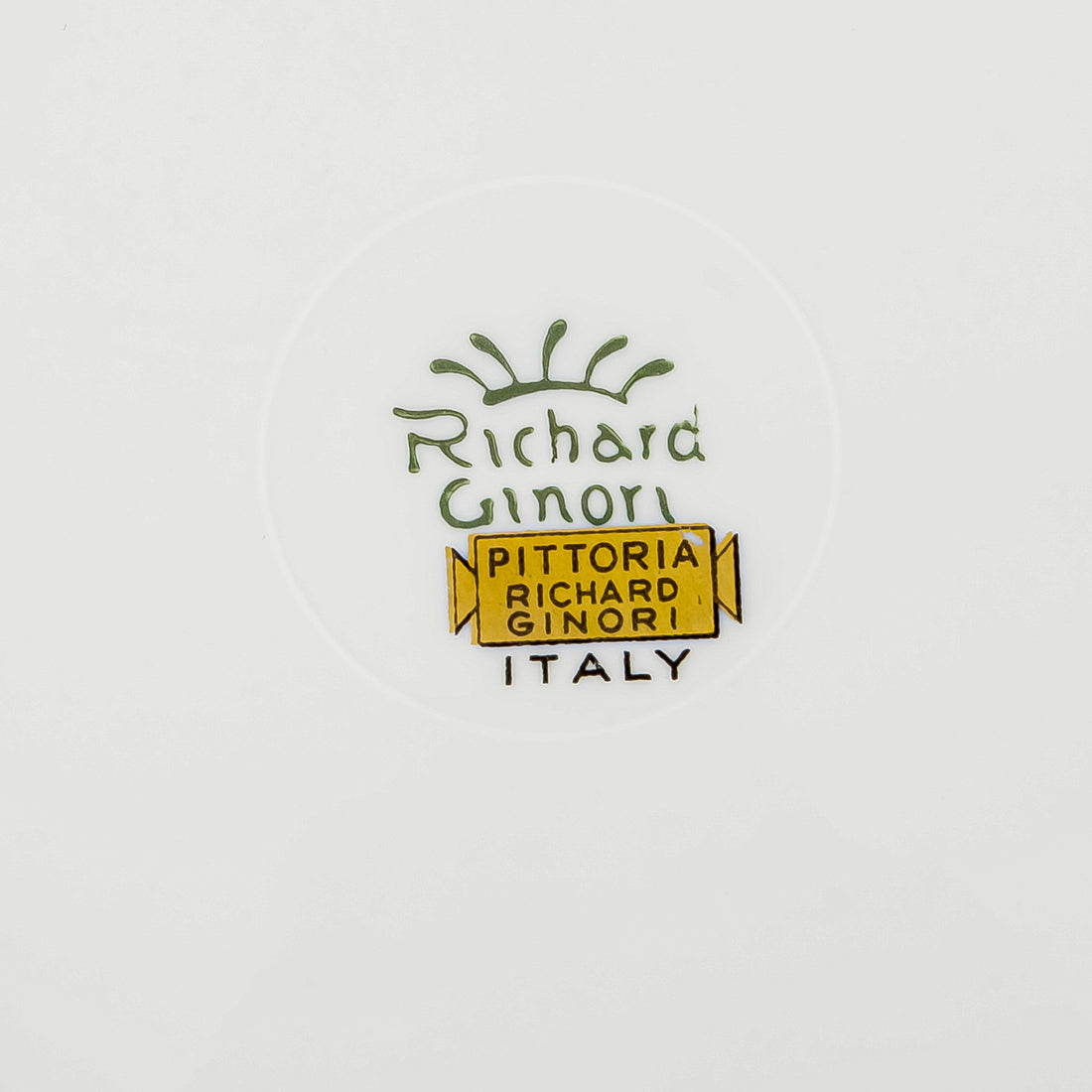 RICHARD GINORI Sienna Rust Bread And Butter Plates Set Of 4
