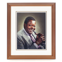 Cavouk Photo Portrait of Oscar Peterson - Signed
