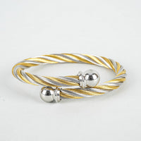 CHARRIOL Stainless Steel And Gold-Plated Celtic Orb Bracelet