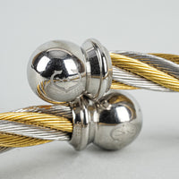 CHARRIOL Stainless Steel And Gold-Plated Celtic Orb Bracelet
