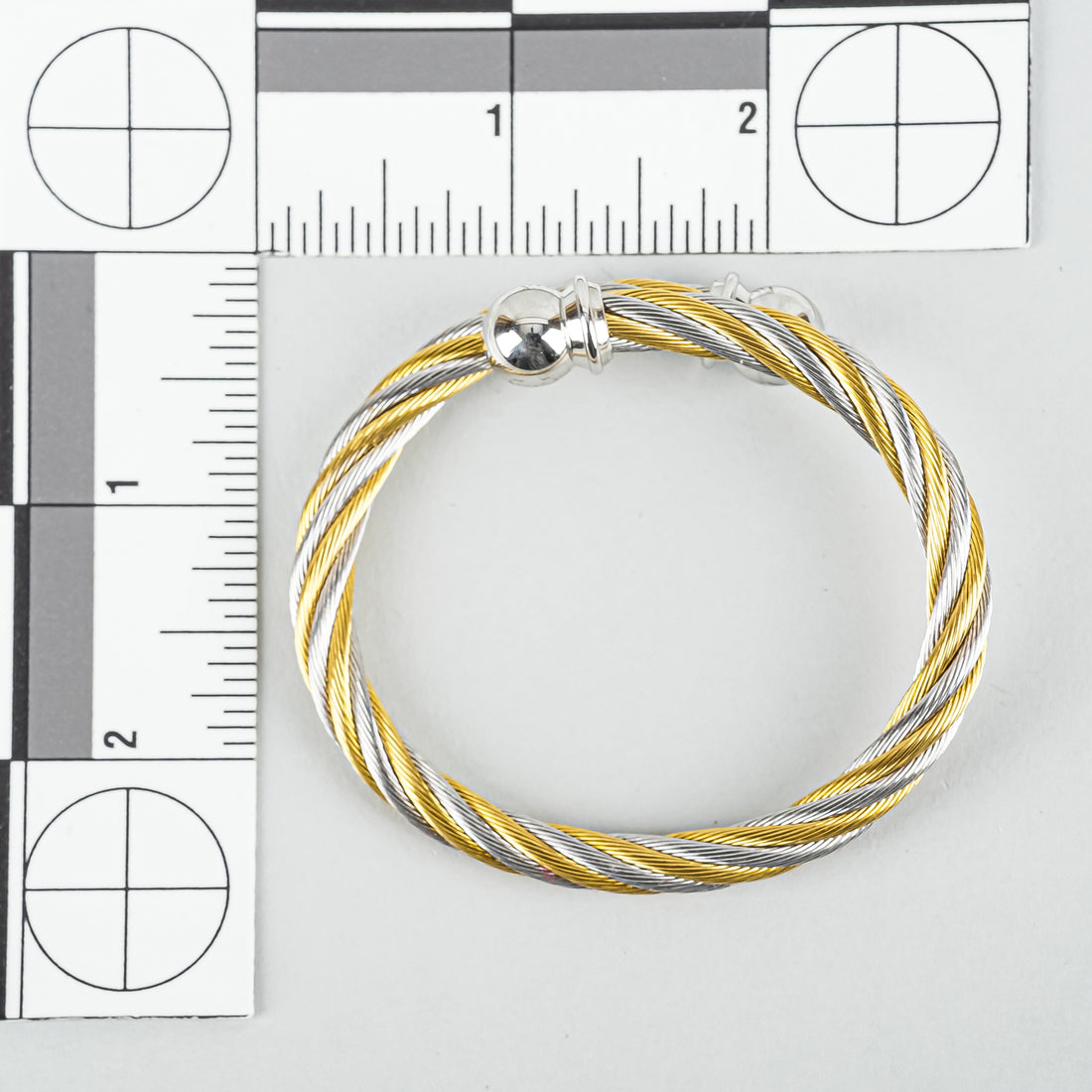 CHARRIOL Stainless Steel And Gold-Plated Celtic Orb Bracelet