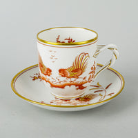 RICHARD GINORI Sienna Rust Coffee Cup & Saucer