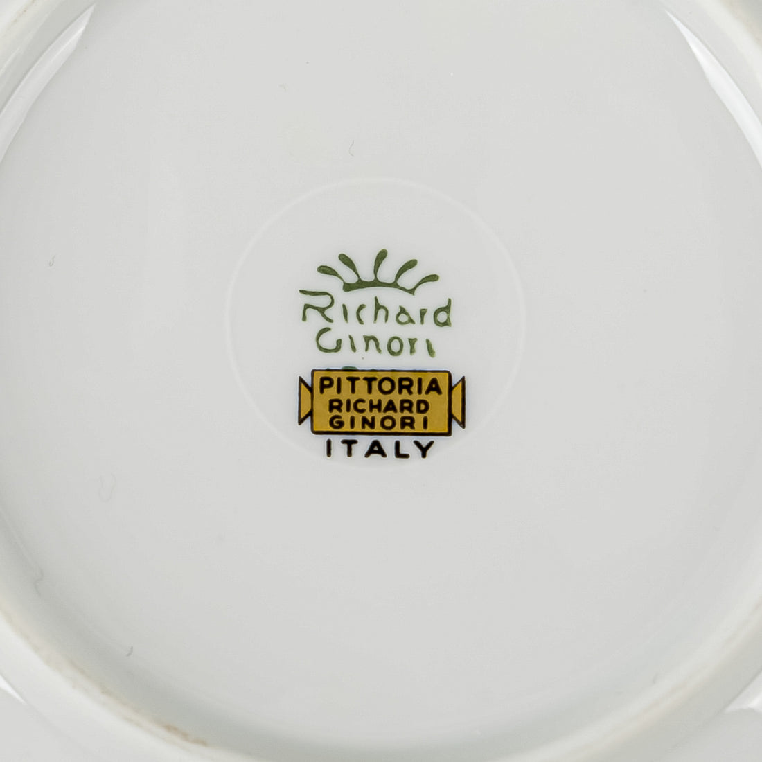RICHARD GINORI Sienna Rust Coffee Cup & Saucer