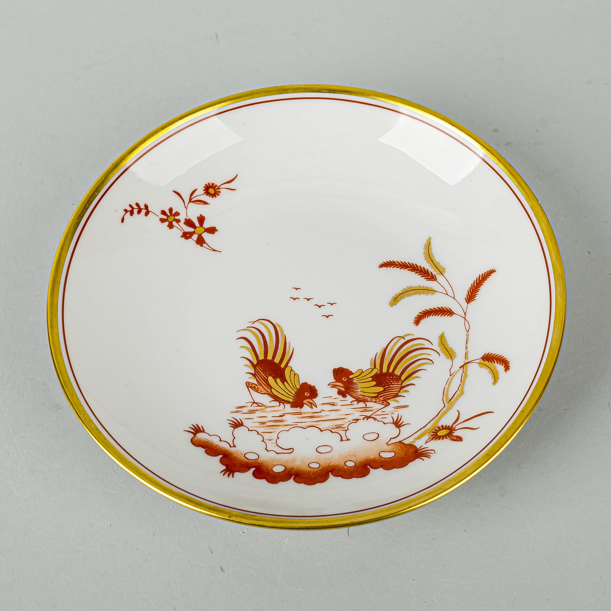 RICHARD GINORI Sienna Rust Coffee Cup & Saucer - Around The Block