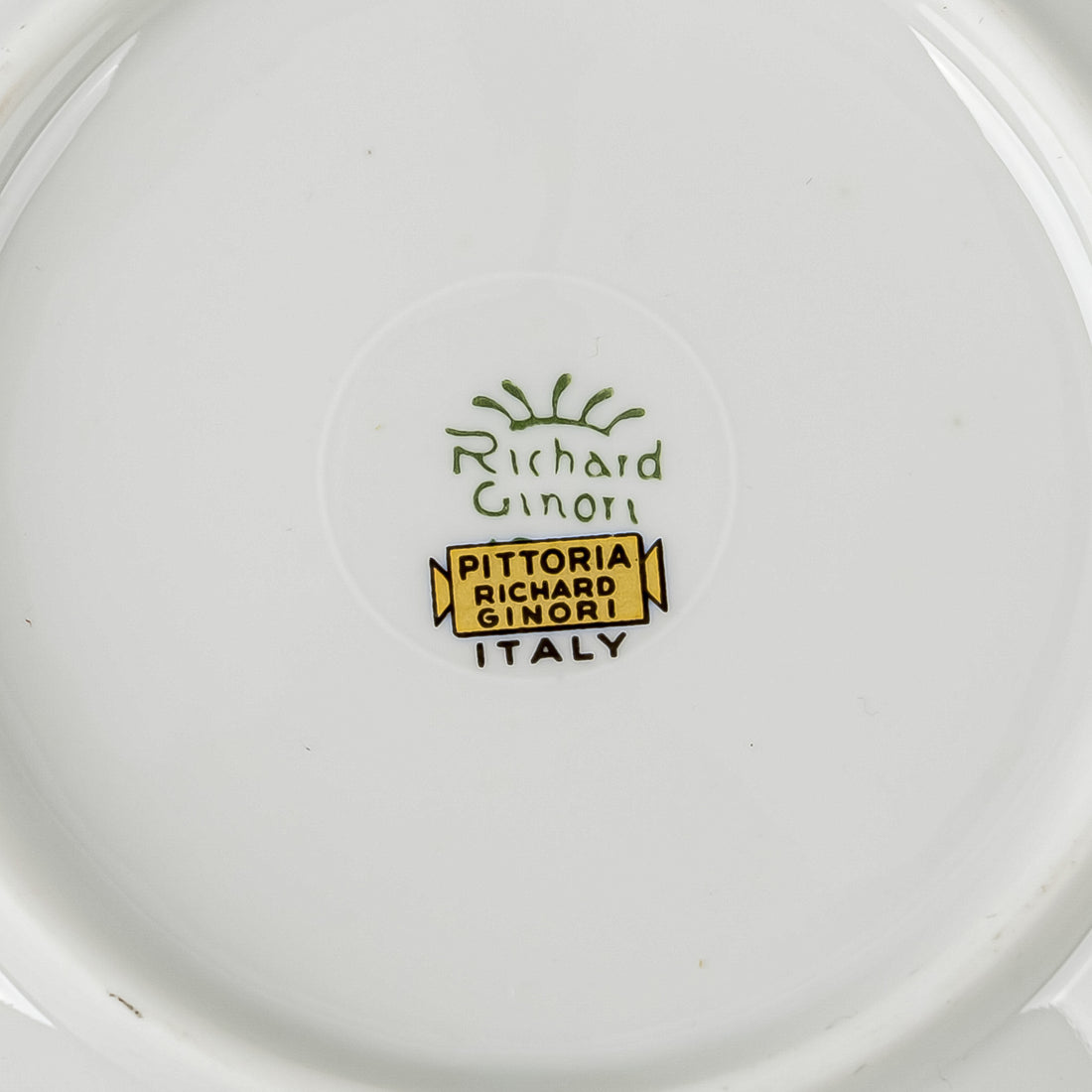 RICHARD GINORI Sienna Rust Coffee Cup & Saucer
