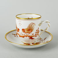 RICHARD GINORI Sienna Rust Coffee Cup & Saucer
