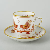 RICHARD GINORI Sienna Rust Coffee Cup & Saucer