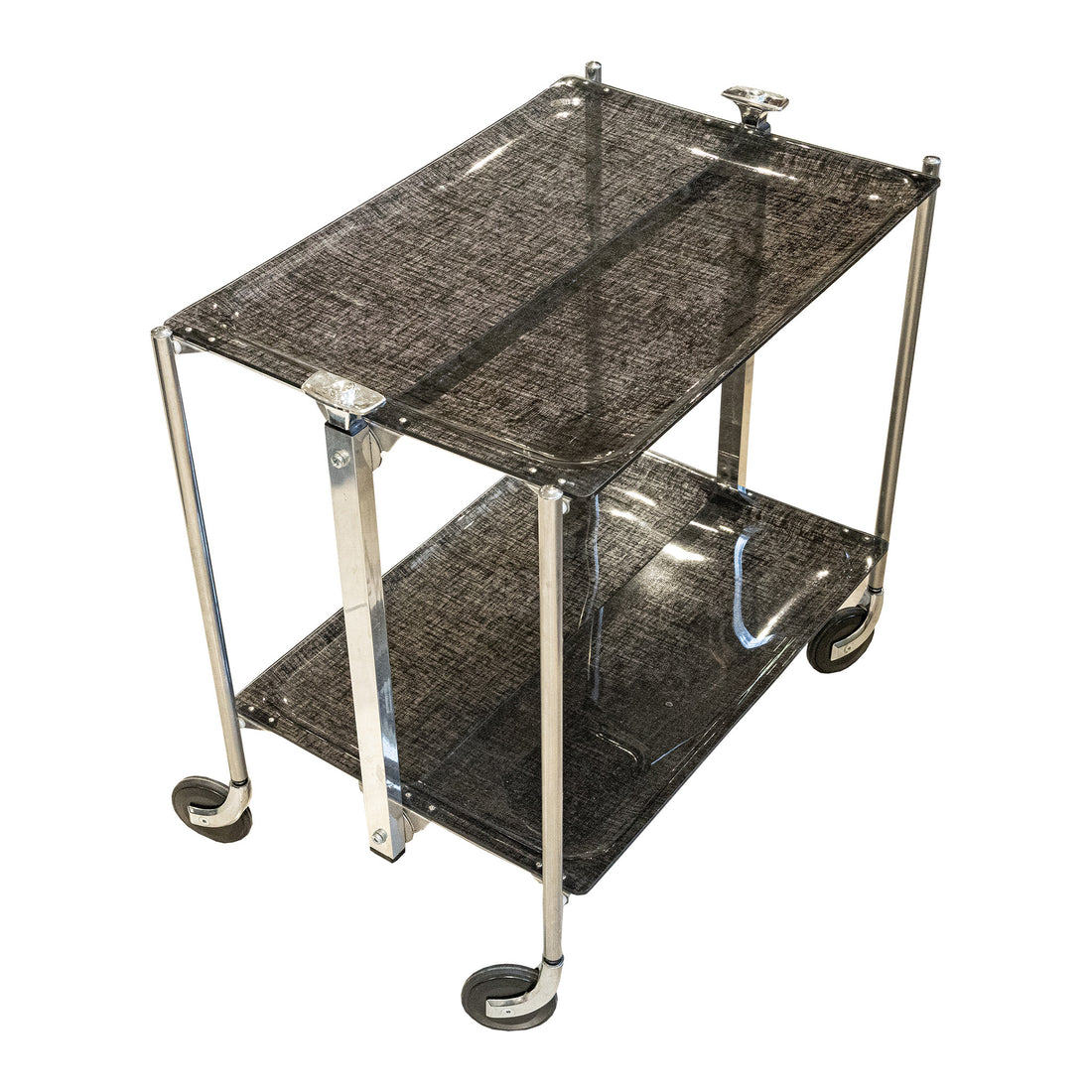 PLATEX Textable Folding Aluminum Cart