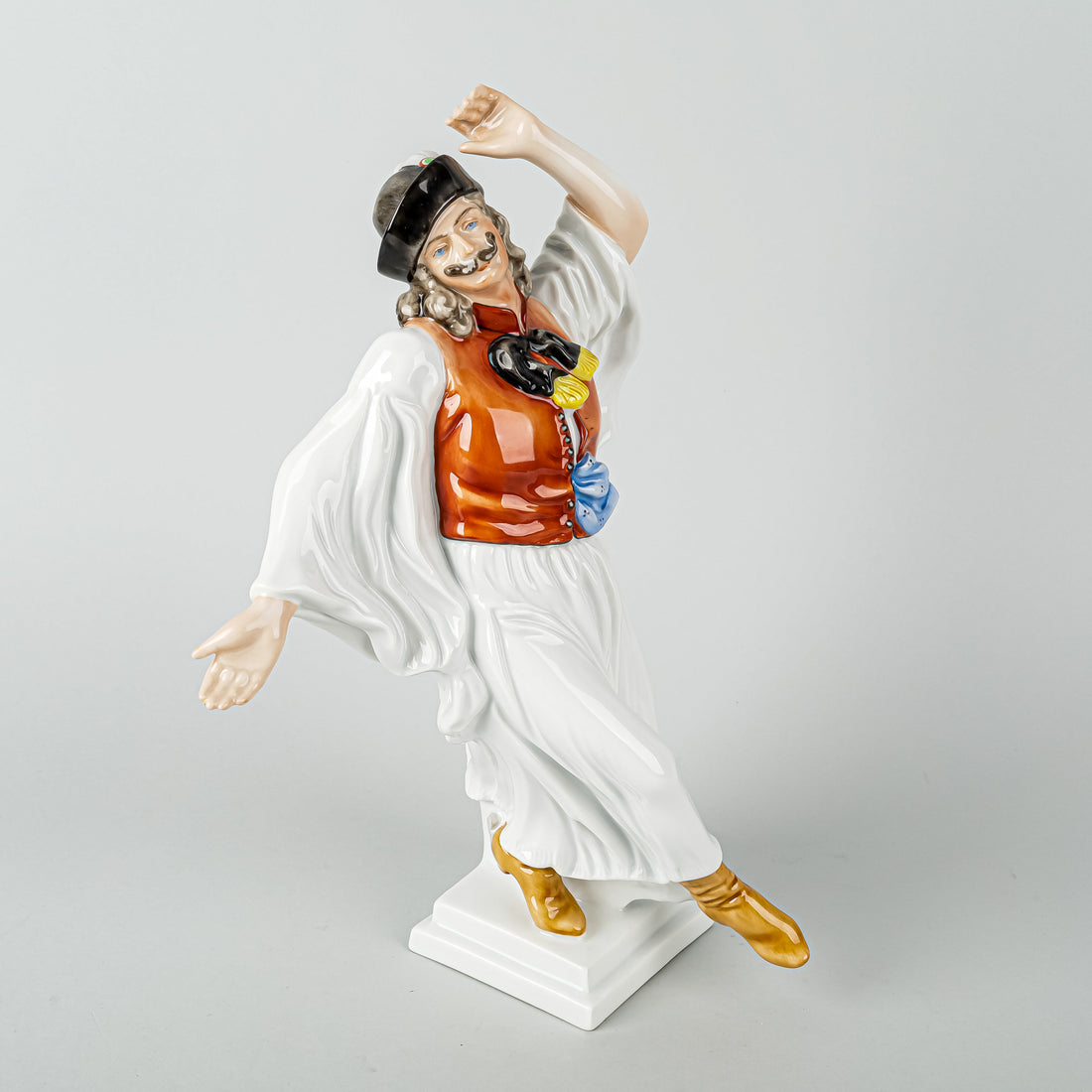 HEREND Figurine Hungarian Lad Dancing 5490