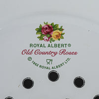 ROYAL ALBERT Old Country Roses Enamel Metal Colander