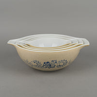PYREX Homestead Cinderella Mixing Bowl Set 4 Pieces