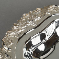 LIPMAN BROS Old English Reproduction Silverplate Covered Entree Dish