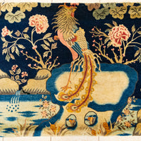 Asian Wool Phoenix Wall Hanging