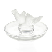 LALIQUE Colombes/Lovebirds Ring Tray