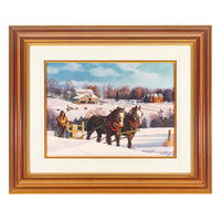 Gerald Sevier (Canadian 1934) "Ontario In The Winter"