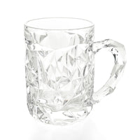 TIFFANY & CO Rock Cut Crystal Beer Mug