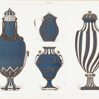 Edouard Garnier (French) Framed Sevres Book Plate XXX (30)