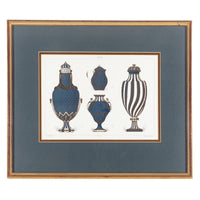 Edouard Garnier (French) Framed Sevres Book Plate XXX (30)
