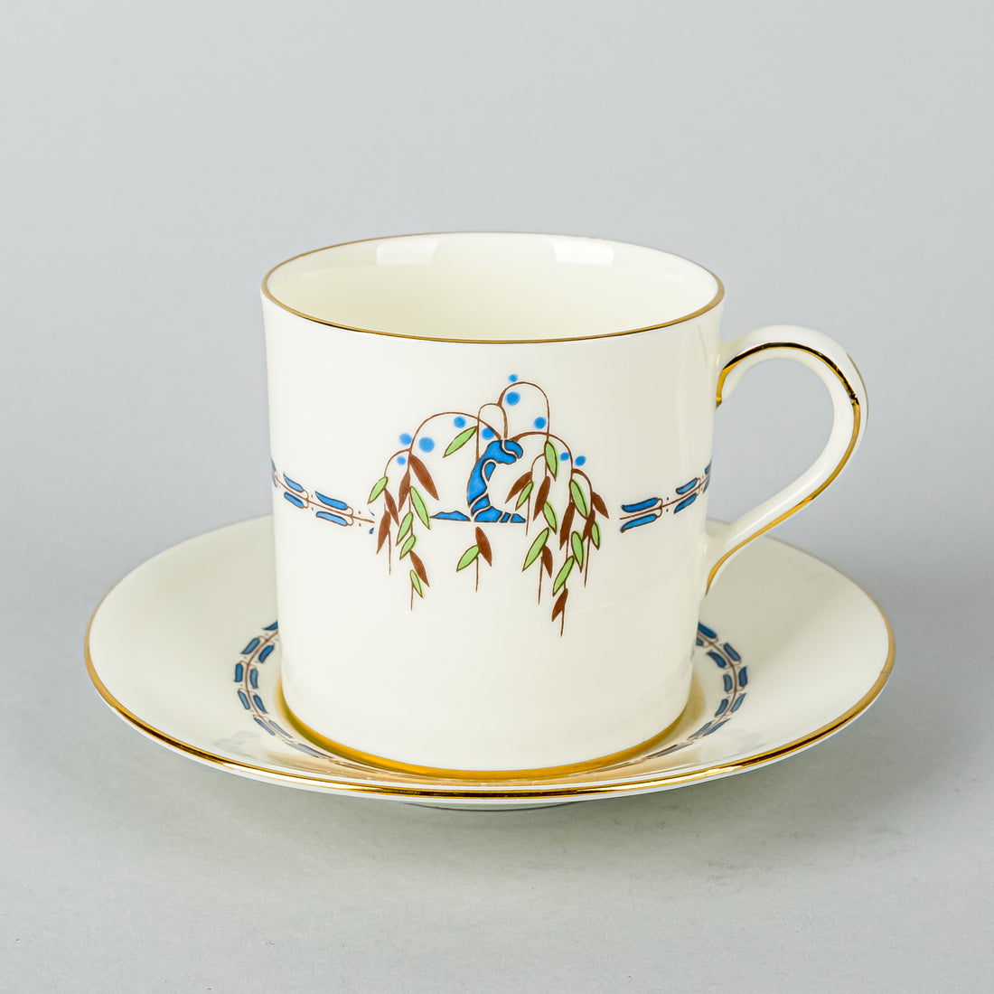 ROYAL DOULTON V1765 Willow Coffee Set 20 Pieces