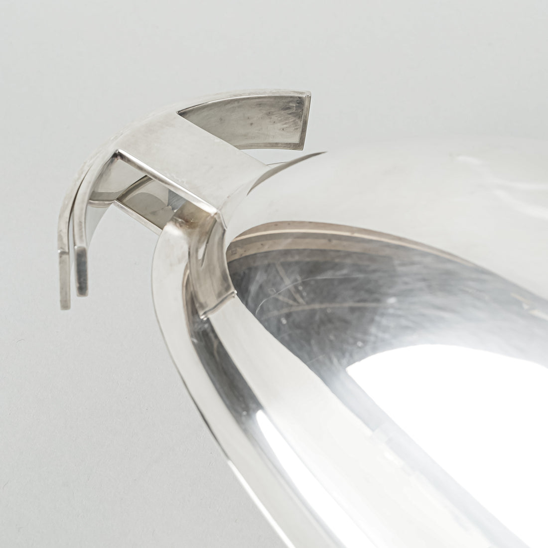 SABATTINI Conch-Table Silverplate Covered Fish Serving Dish