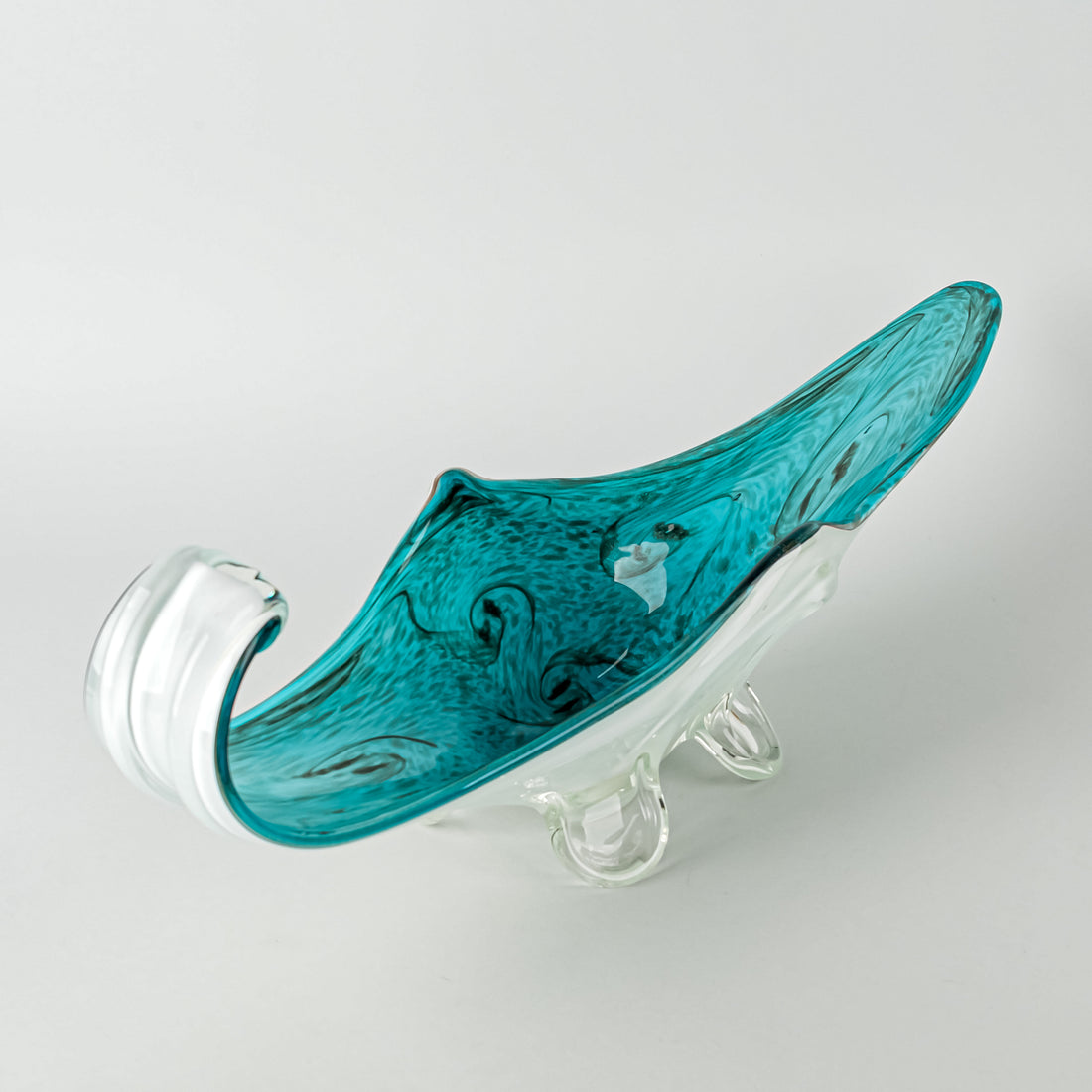 Murano Fratelli Toso Style Ermanno Toso Art Glass Gondola