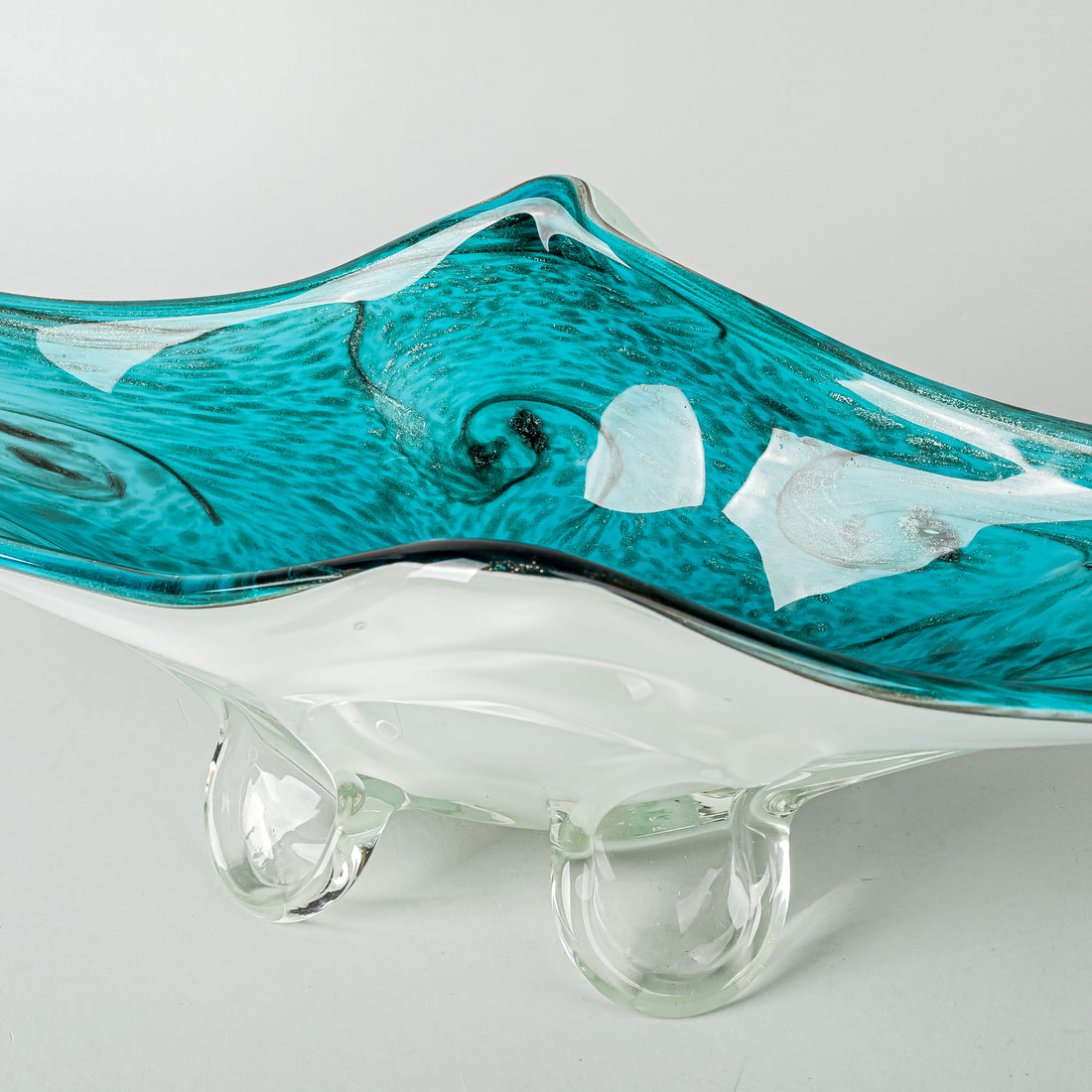 Murano Fratelli Toso Style Ermanno Toso Art Glass Gondola